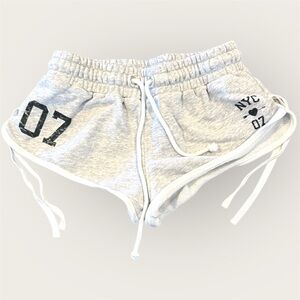 Forever 21 Light Gray Athletic Shorts